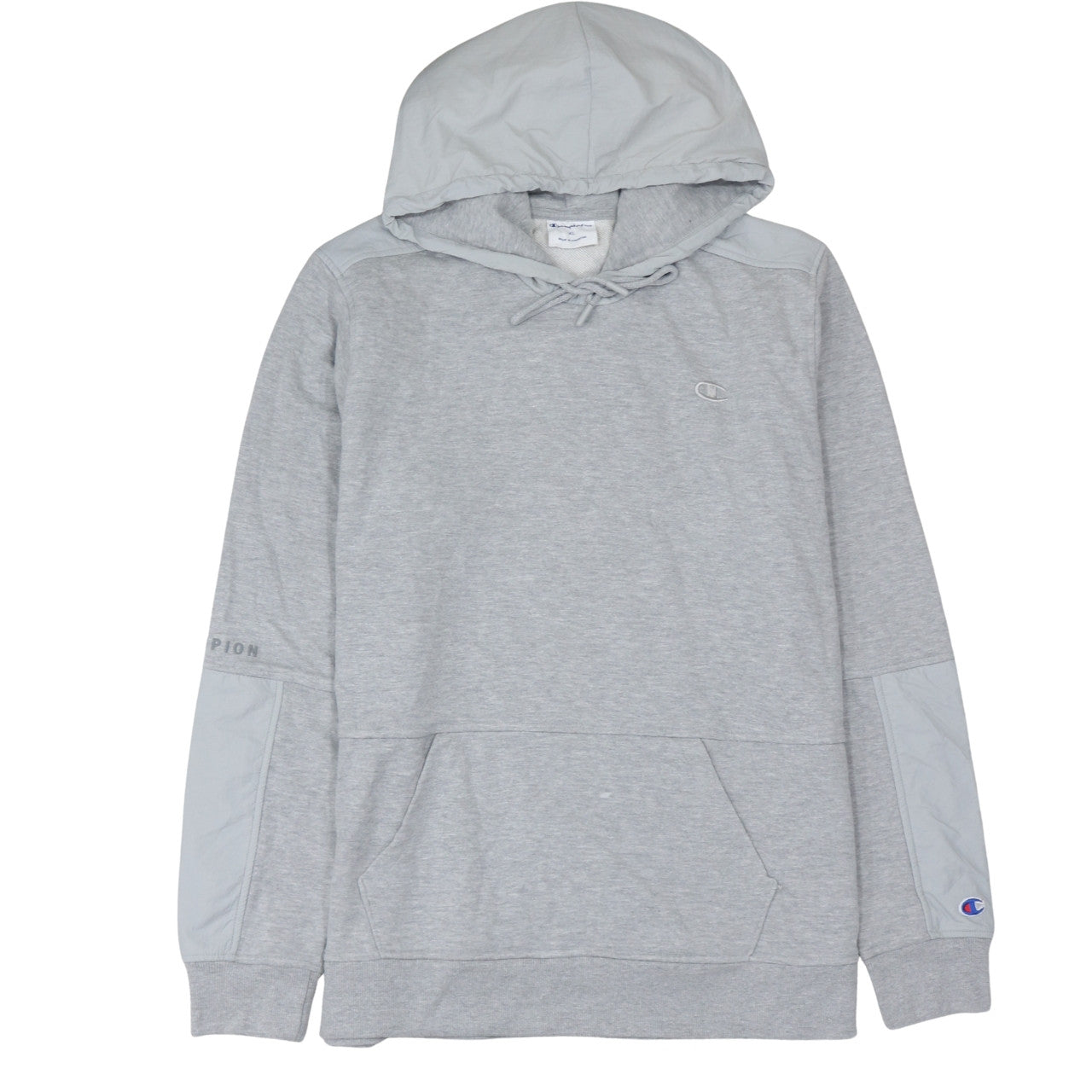 Mens UK Size XL Champion Grey Pullover Hoodie