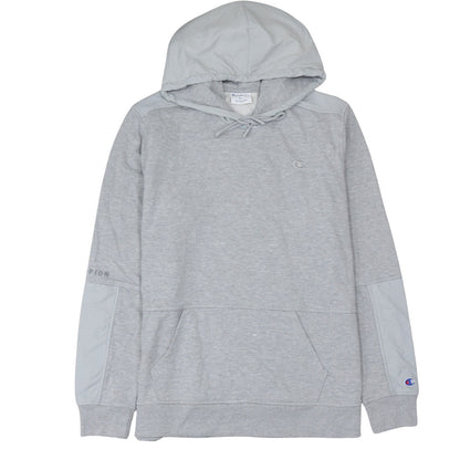 Mens UK Size XL Champion Grey Pullover Hoodie