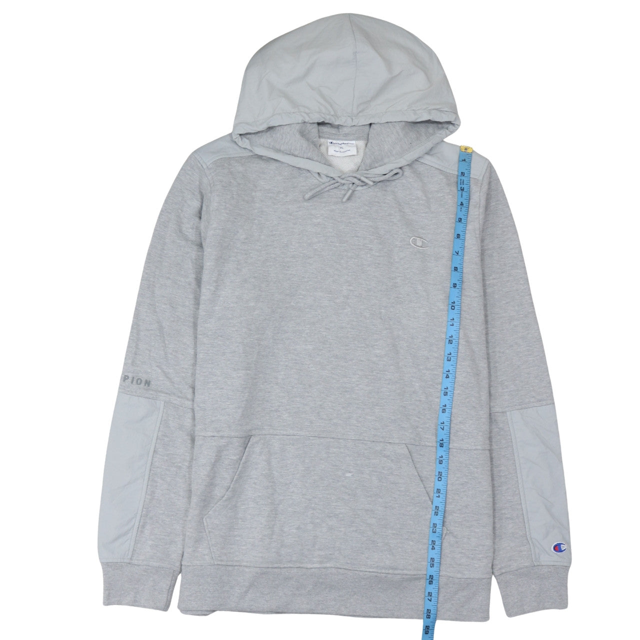 Mens UK Size XL Champion Grey Pullover Hoodie