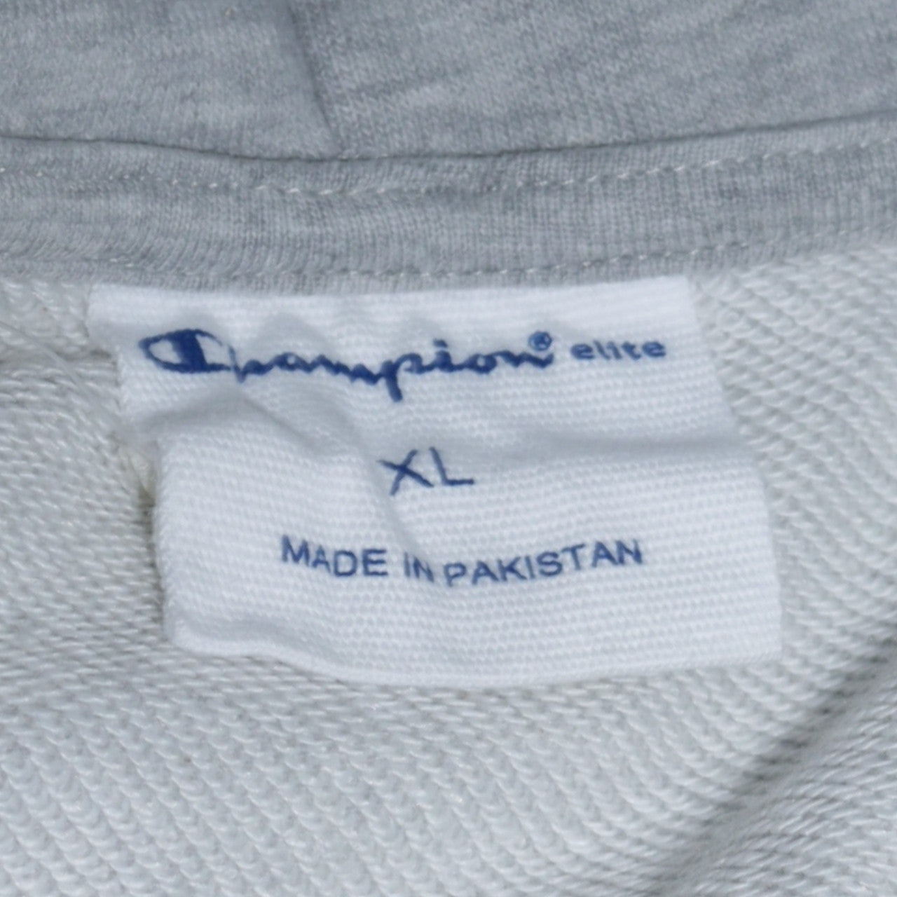 Mens UK Size XL Champion Grey Pullover Hoodie