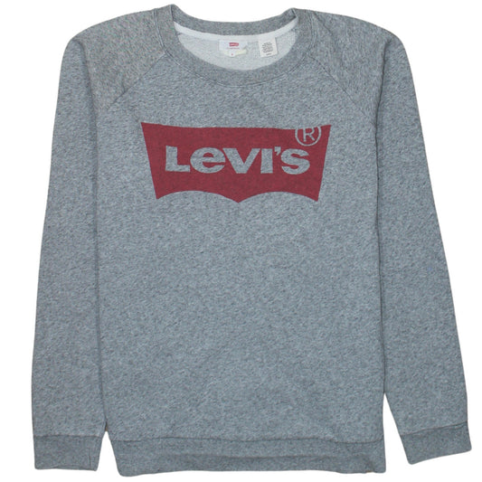 Mens UK Size S Levi's Grey Pullover Sweatshirt