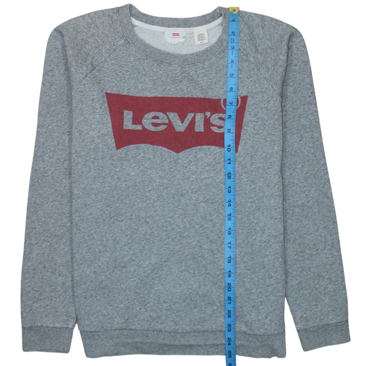 Mens UK Size S Levi's Grey Pullover Sweatshirt