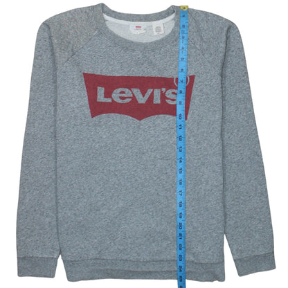 Mens UK Size S Levi's Grey Pullover Sweatshirt