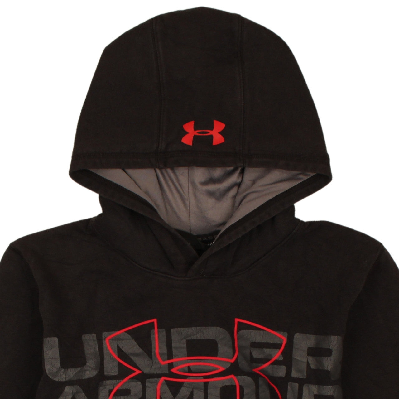 Boys UK Size XL Under armour Black Pullover Hoodie