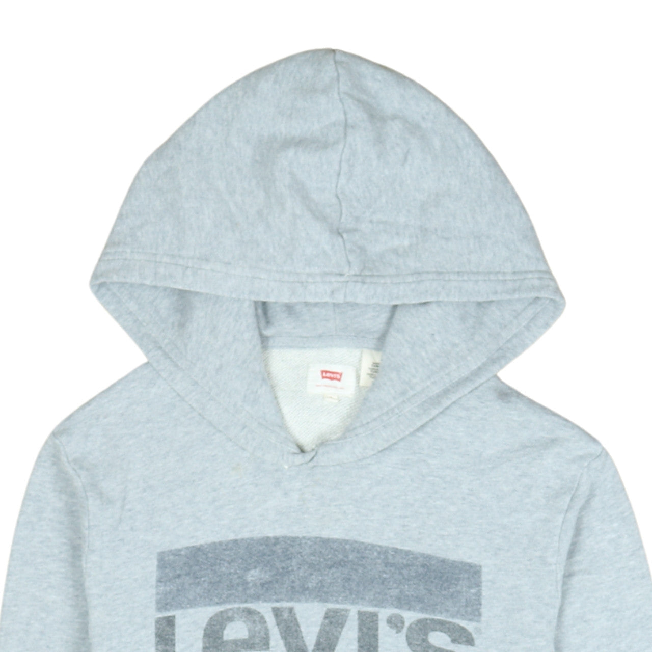 Mens UK Size S Levi's Grey Pullover Hoodie