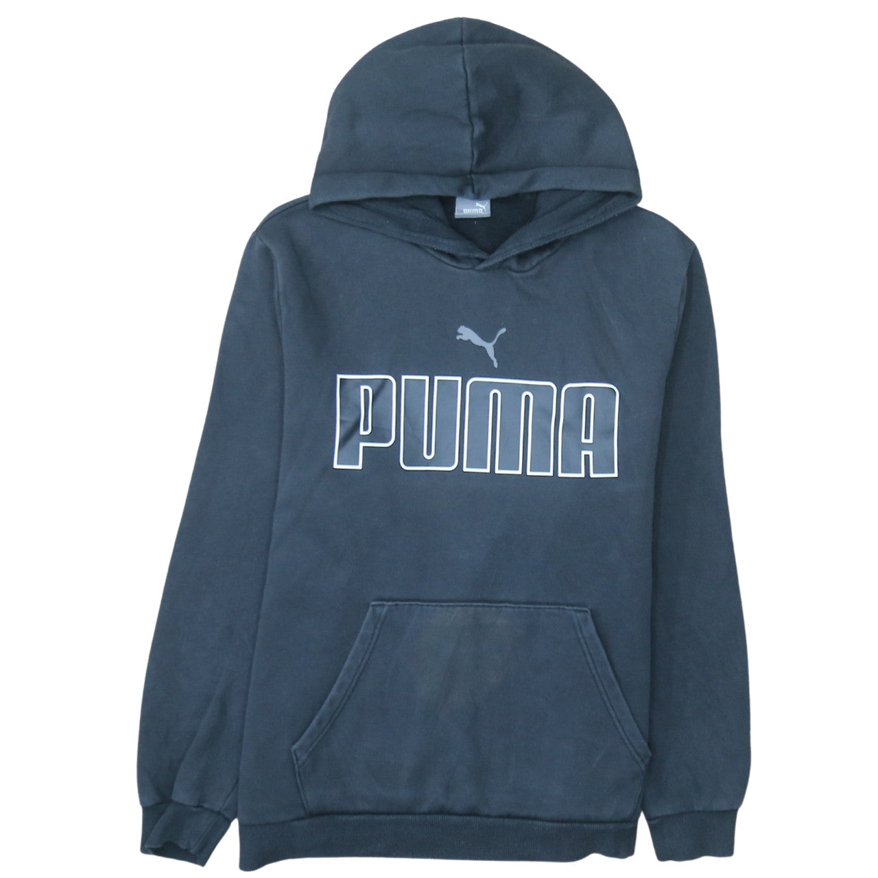 Mens UK Size XL PUMA Black Pullover Hoodie