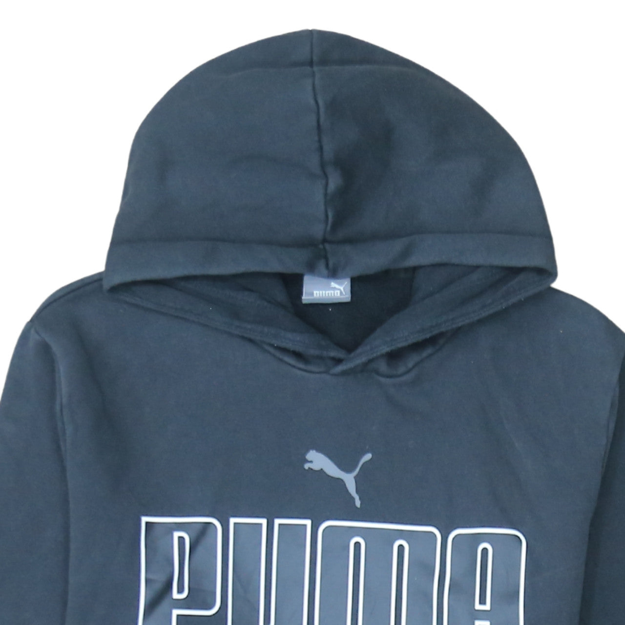 Mens UK Size XL PUMA Black Pullover Hoodie