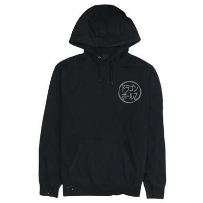 Mens UK Size L Dragon Ball Z Black Pullover Hoodie