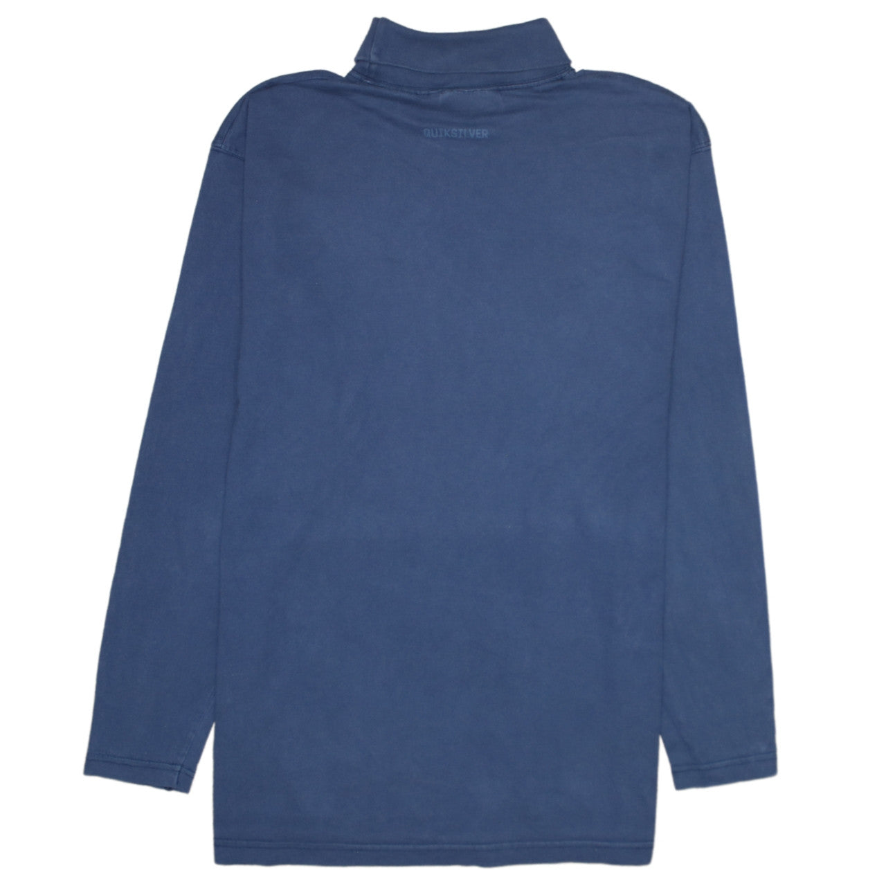 Mens UK Size L Quiksilver Blue Pullover Sweatshirt