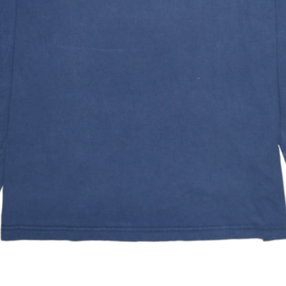 Mens UK Size L Quiksilver Blue Pullover Sweatshirt