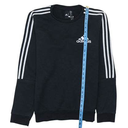 Mens UK Size S adidas Black Pullover Sweatshirt