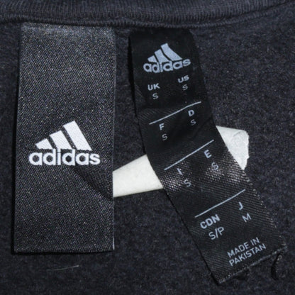Mens UK Size S adidas Black Pullover Sweatshirt