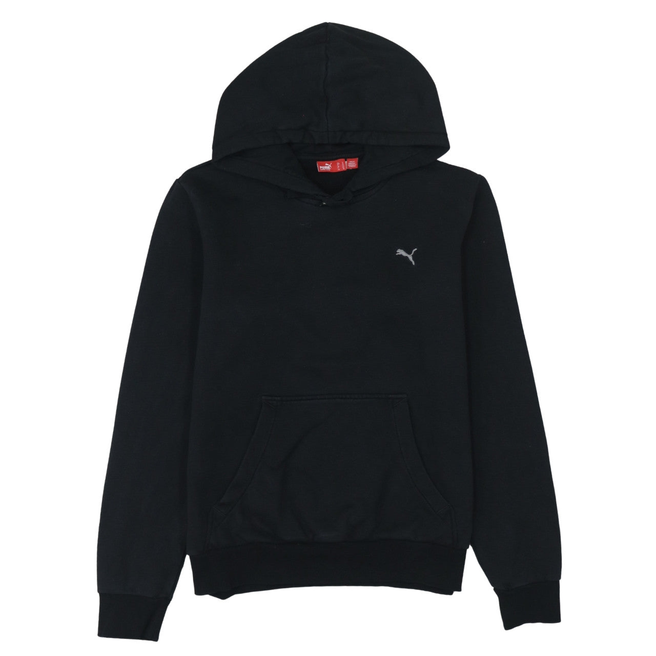 Mens UK Size L PUMA Black Pullover Hoodie