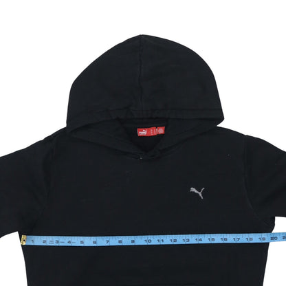 Mens UK Size L PUMA Black Pullover Hoodie
