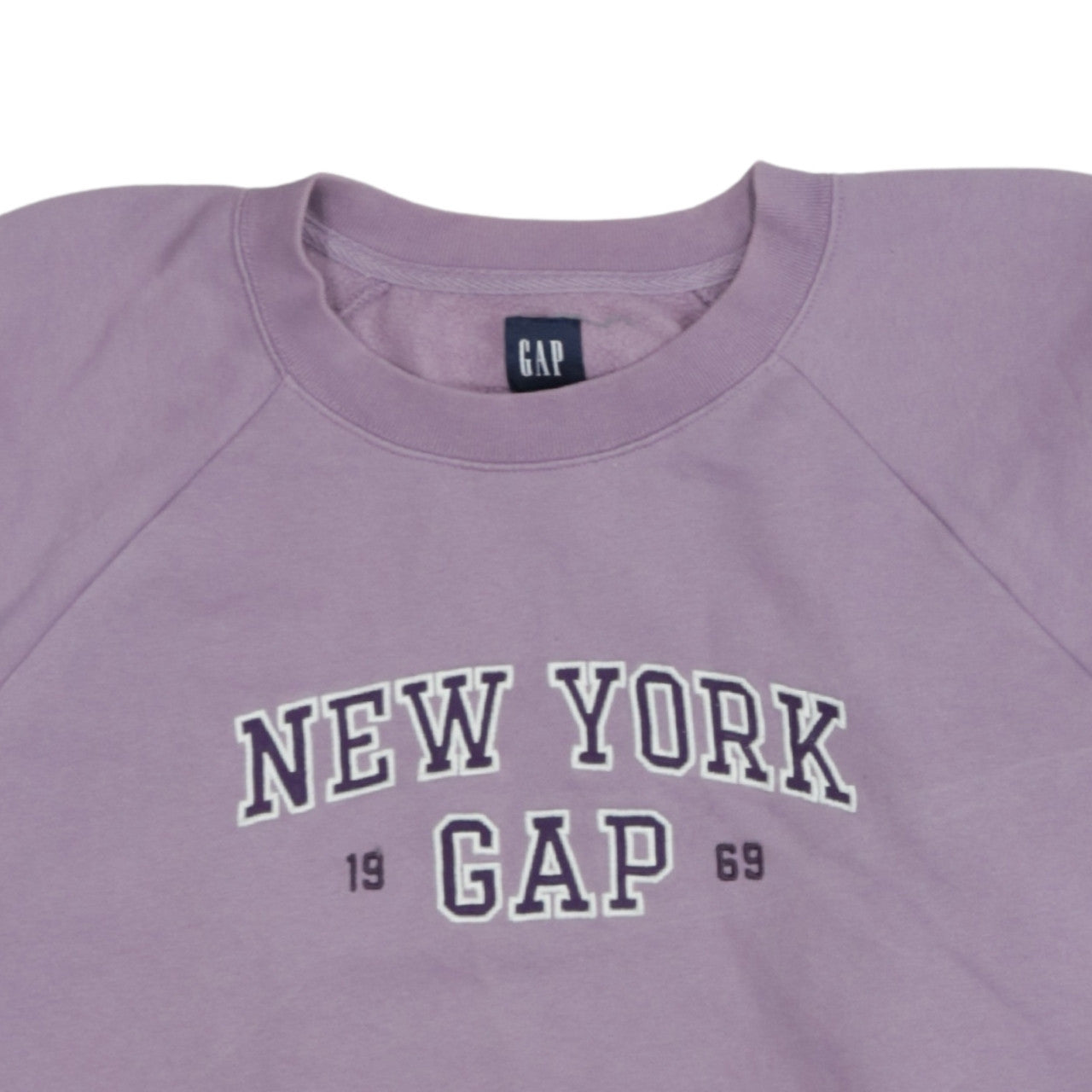 Womens UK Size L Gap Purple Pullover Sweatshirt