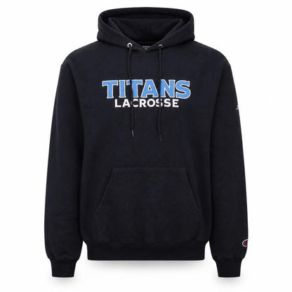 Womens UK Size S Champion Black Pullover Hoodie
