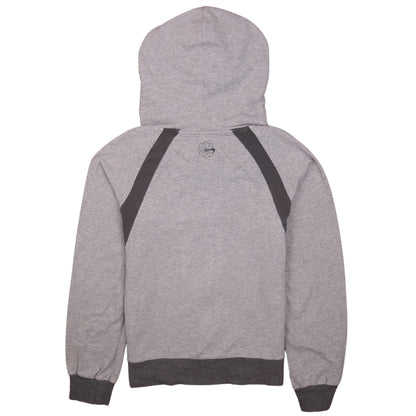 Womens UK Size L Nike Grey Full Zip Hoodie