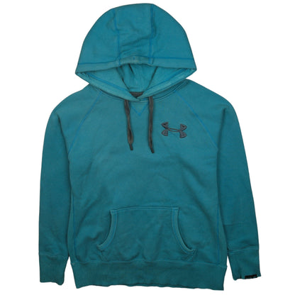 Mens UK Size S Under armour Blue Pullover Hoodie