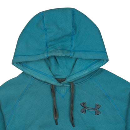 Mens UK Size S Under armour Blue Pullover Hoodie