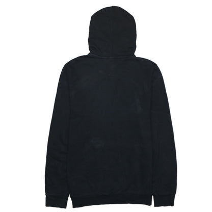 Adidas Boys Black Pullover Hoodie 15-16 Years Logo Sportswear