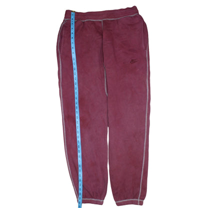 Womens UK Size M Nike Regular Fit Jogger Pink Trousers