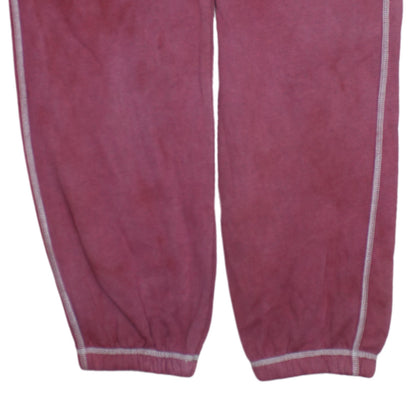 Womens UK Size M Nike Regular Fit Jogger Pink Trousers