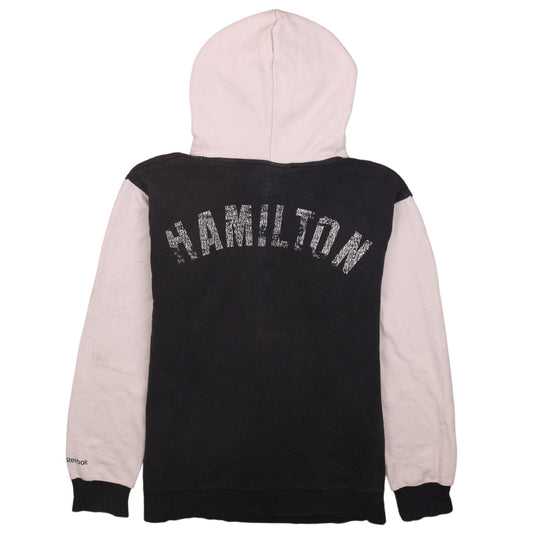 Womens UK Size L Reebok Black Pullover Hoodie