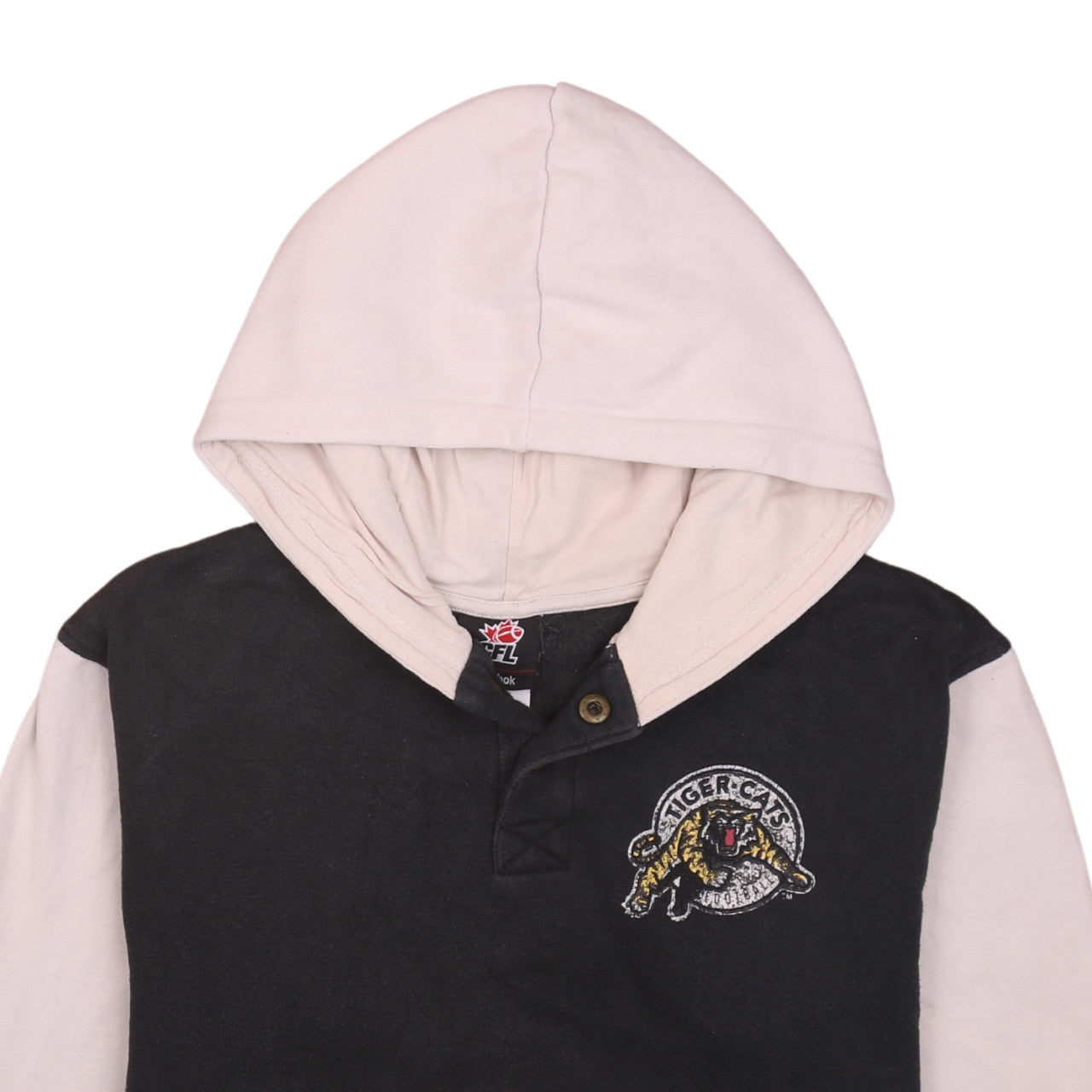 Womens UK Size L Reebok Black Pullover Hoodie