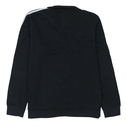 Womens UK Size L adidas Black Pullover Sweatshirt