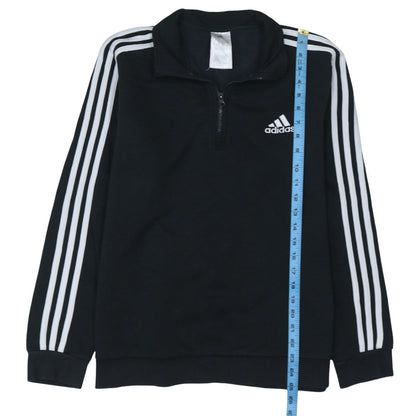 Womens UK Size L adidas Black Pullover Sweatshirt