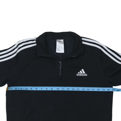 Womens UK Size L adidas Black Pullover Sweatshirt