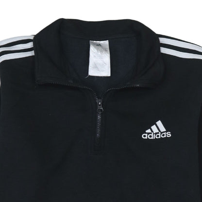Womens UK Size L adidas Black Pullover Sweatshirt