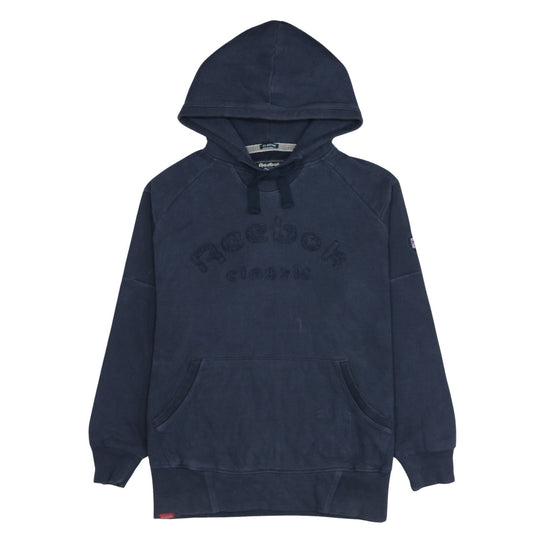 Womens UK Size XL Reebok Blue Pullover Hoodie