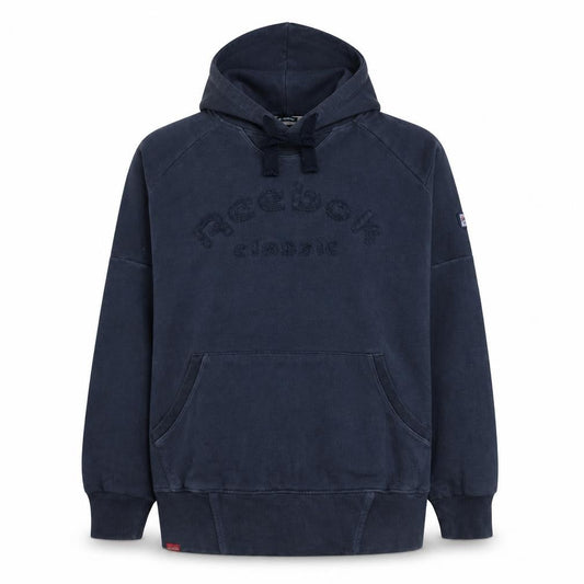 Womens UK Size XL Reebok Blue Pullover Hoodie