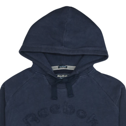 Womens UK Size XL Reebok Blue Pullover Hoodie