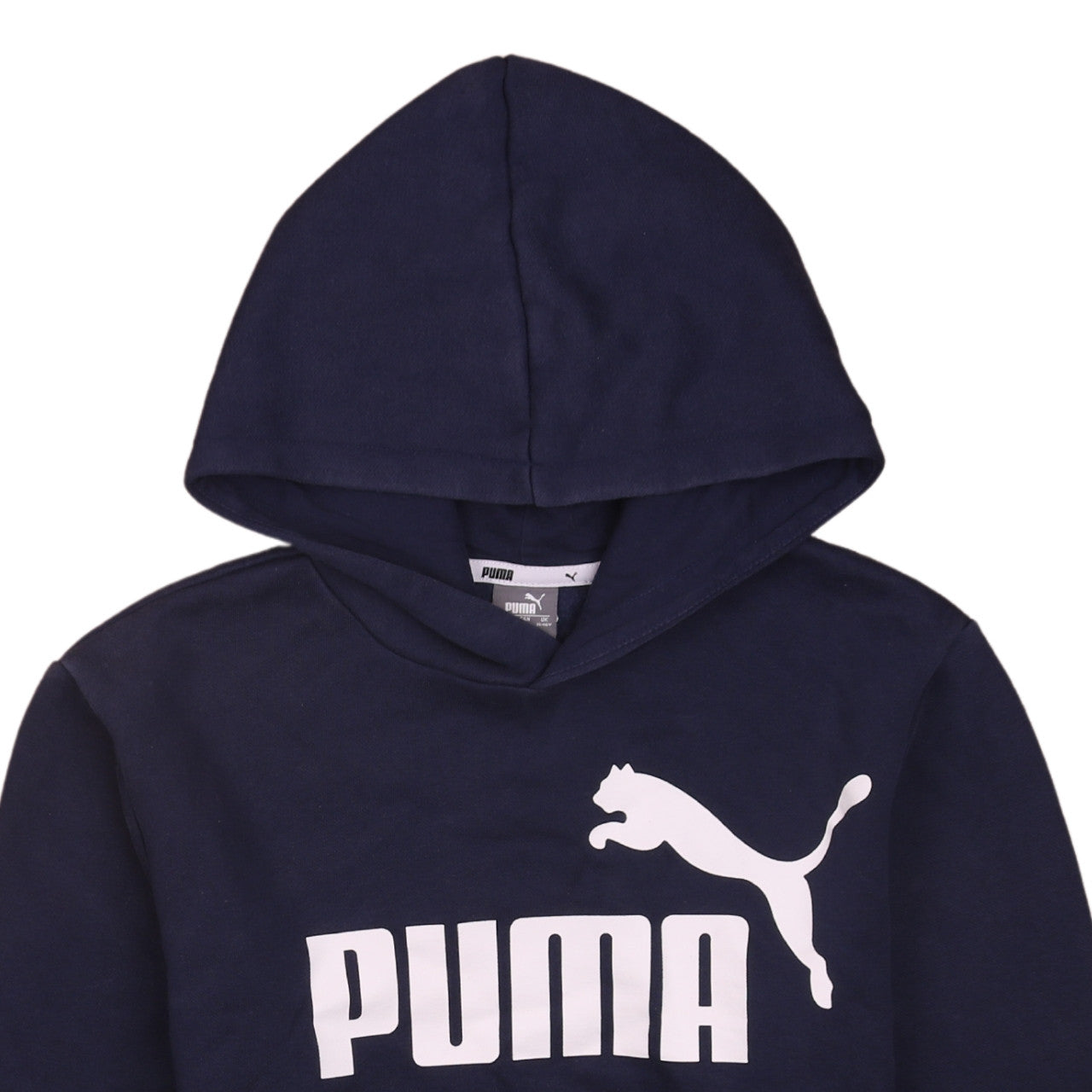Boys UK Size 15-16 Years PUMA Blue Pullover Hoodie
