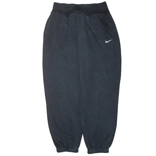 Mens UK Size M Nike Regular Fit Jogger Black Trousers