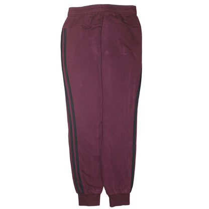 Adidas Men's Brown Jogger Sweatpants S Regular Fit Fleece