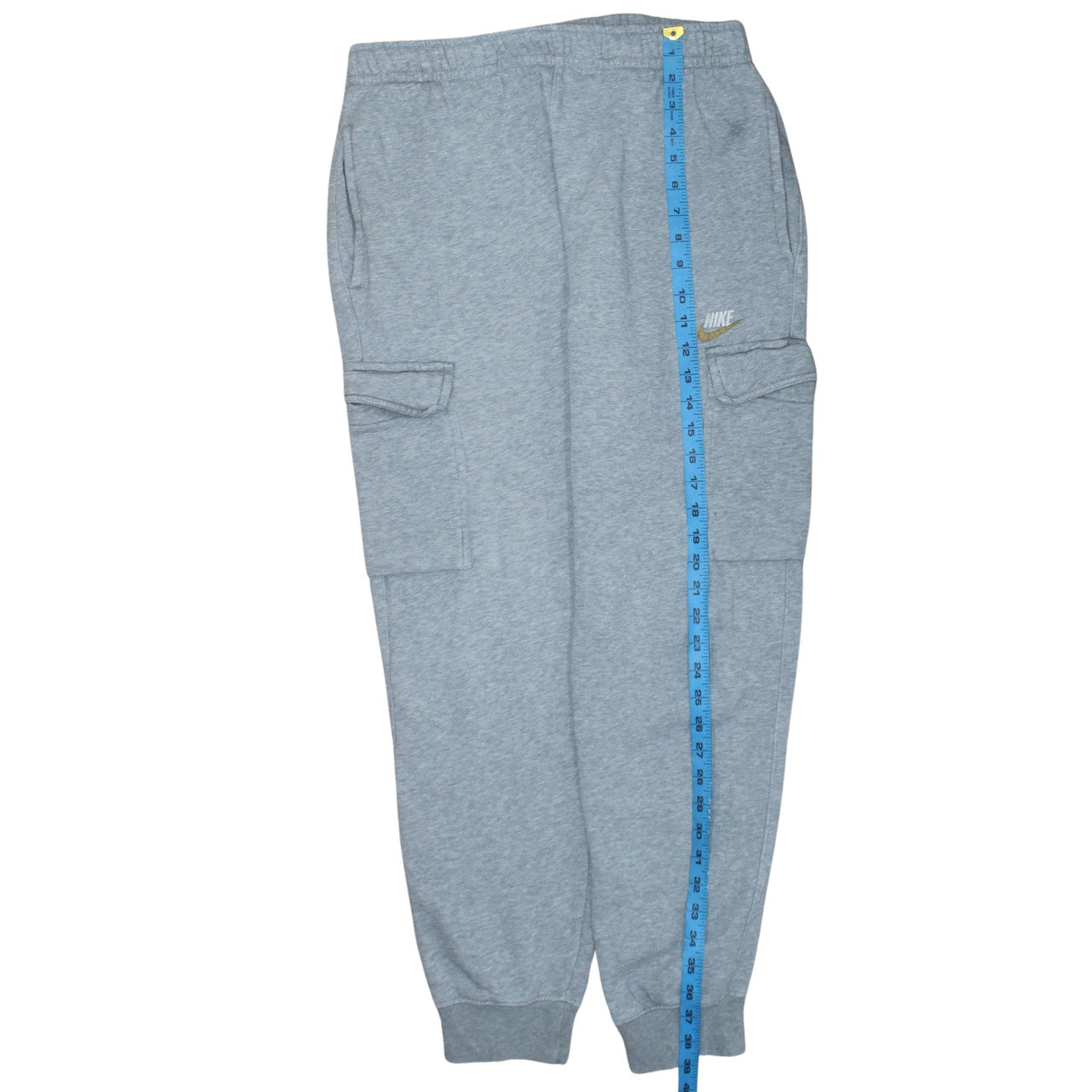 Mens UK Size M Nike Regular Fit Jogger Grey Trousers