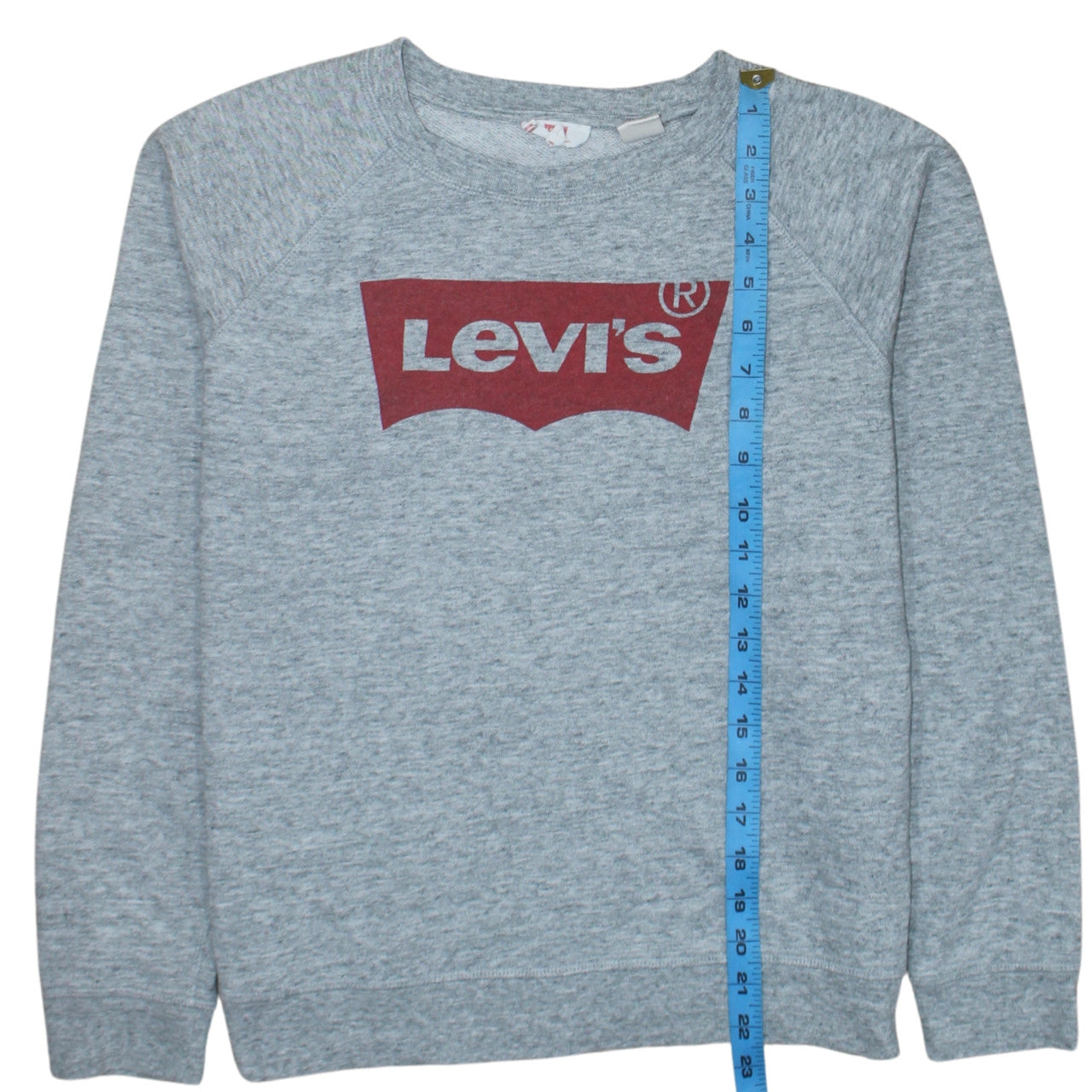 Mens UK Size L Levi's Grey Pullover Sweatshirt