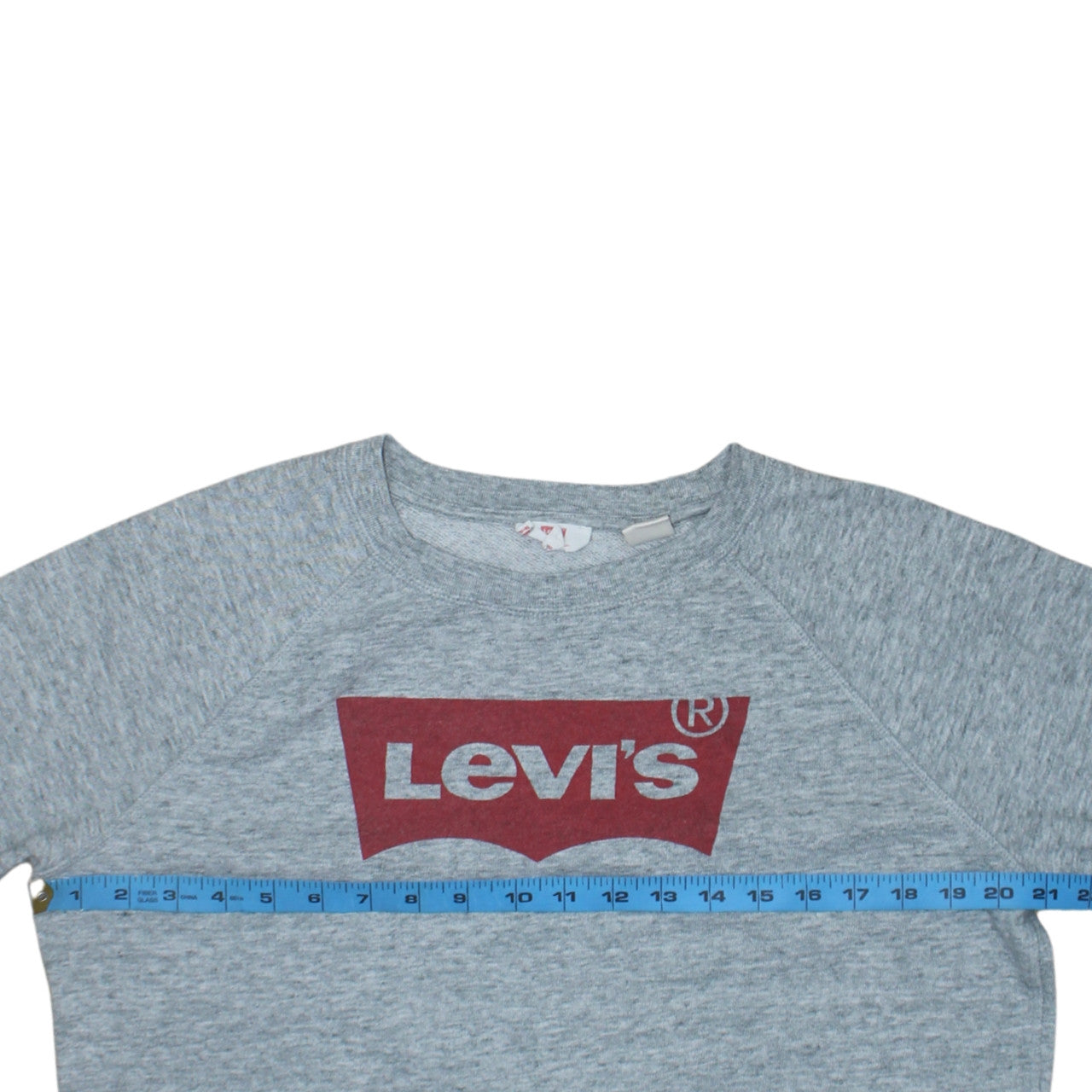 Mens UK Size L Levi's Grey Pullover Sweatshirt