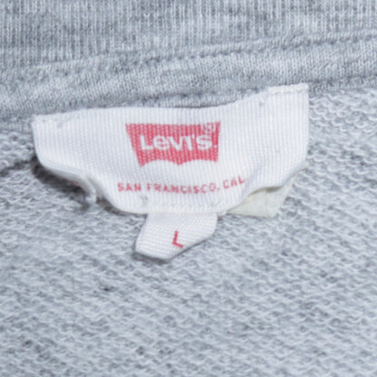 Mens UK Size L Levi's Grey Pullover Sweatshirt