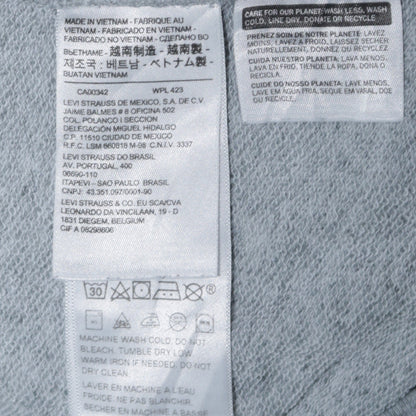 Mens UK Size L Levi's Grey Pullover Sweatshirt