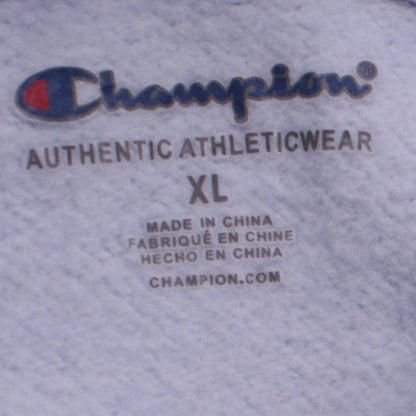 Womens UK Size XL Champion White Pullover Hoodie