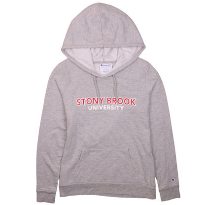 Womens UK Size L Champion Grey Pullover Hoodie
