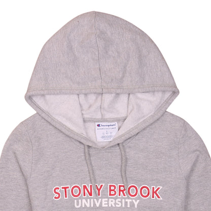 Womens UK Size L Champion Grey Pullover Hoodie