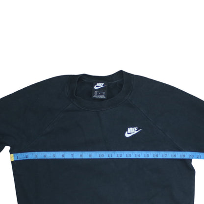 Womens UK Size S Nike Black Pullover Sweatshirt