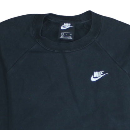 Womens UK Size S Nike Black Pullover Sweatshirt