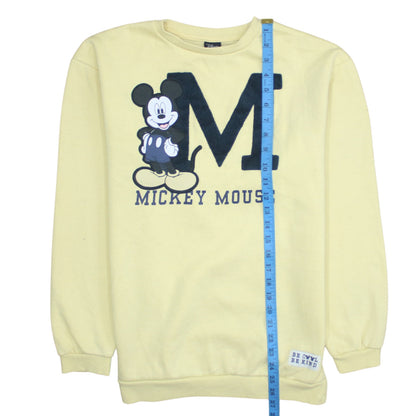 Boys UK Size 14-15 Years Disney Yellow Pullover Sweatshirt