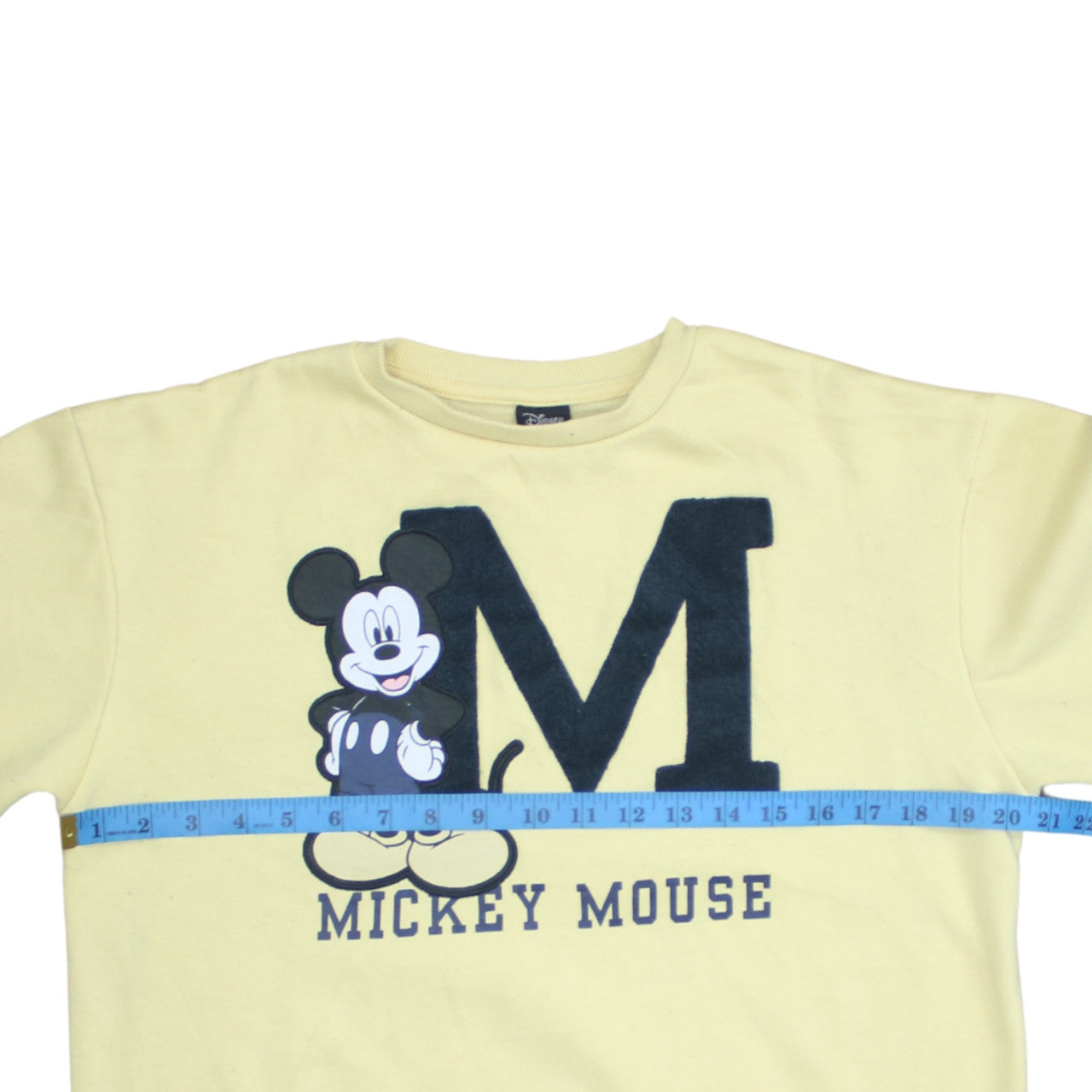 Boys UK Size 14-15 Years Disney Yellow Pullover Sweatshirt